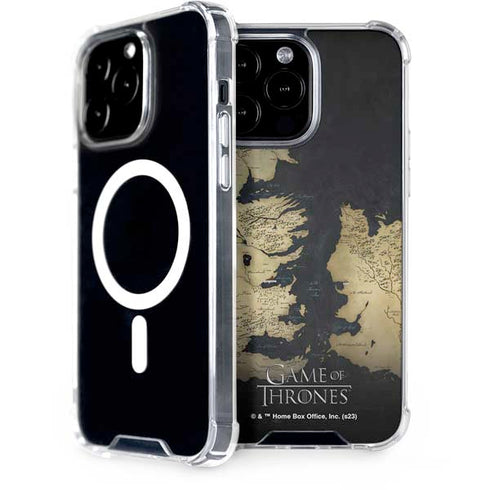 Game of Thrones: Westeros Map iPhone 14 Pro Max MagSafe Case