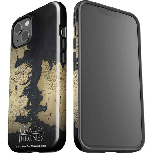 Game of Thrones: Westeros Map iPhone 15 Plus Impact Case