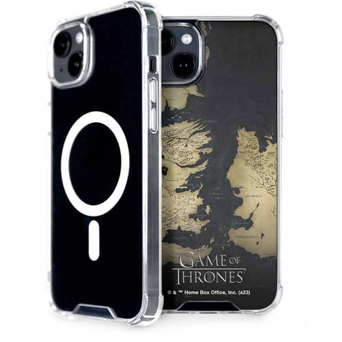 Game of Thrones: Westeros Map iPhone 15 Plus MagSafe Case