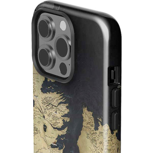 Game of Thrones: Westeros Map iPhone 15 Pro Impact Case