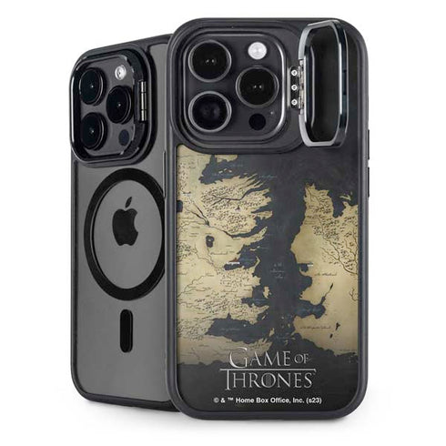 Game of Thrones: Westeros Map iPhone 15 Pro Kickstand Case
