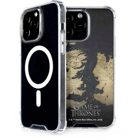 Game of Thrones: Westeros Map iPhone 15 Pro Max MagSafe Case