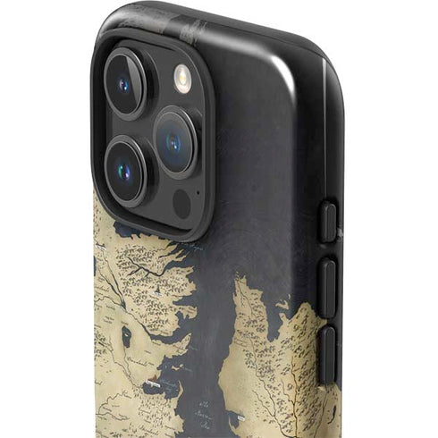 Game of Thrones: Westeros Map iPhone 16 Pro Impact Case