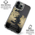 Game of Thrones: Westeros Map iPhone 16 Pro Max Clear Case