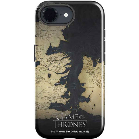 Game of Thrones: Westeros Map iPhone 16e Impact Case