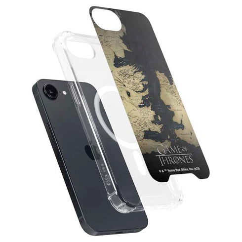 Game of Thrones: Westeros Map iPhone 16e MagSafe Case