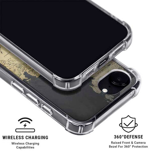 Game of Thrones: Westeros Map iPhone 16e MagSafe Case