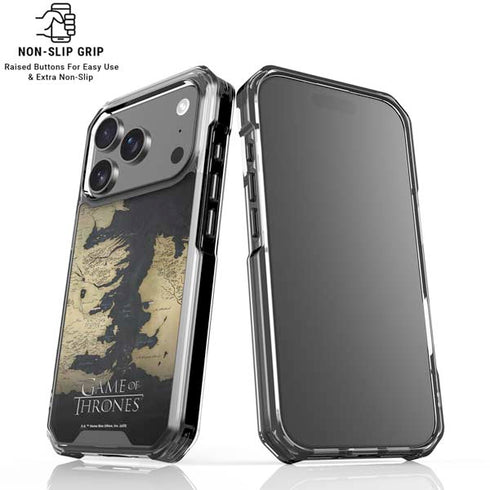 Game of Thrones: Westeros Map iPhone 18 Pro Clear Case