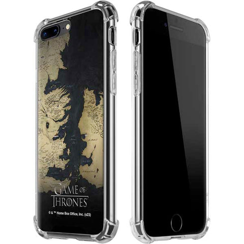 Game of Thrones: Westeros Map iPhone Cases