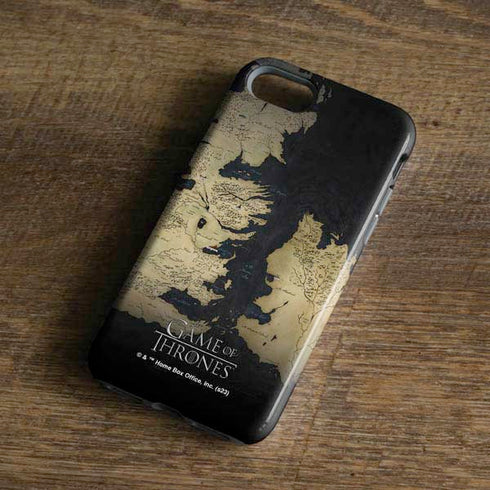 Game of Thrones: Westeros Map iPhone 8 Pro Case