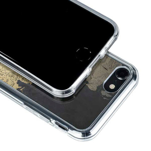Game of Thrones: Westeros Map iPhone SE (2nd & 3rd Gen) Clear Case