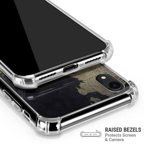 Game of Thrones: Westeros Map iPhone XR Clear Case