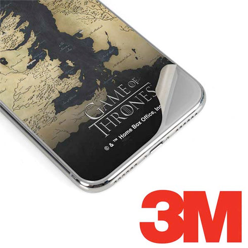 Game of Thrones: Westeros Map iPhone XS Max Skin