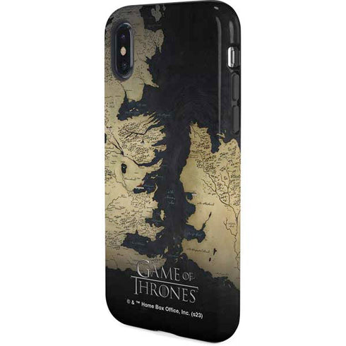 Game of Thrones: Westeros Map iPhone XS Pro Case
