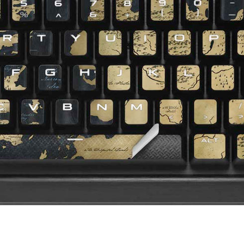 Game of Thrones: Westeros Map K95 RGB PLATINUM Mechanical Gaming Keyboard Skin