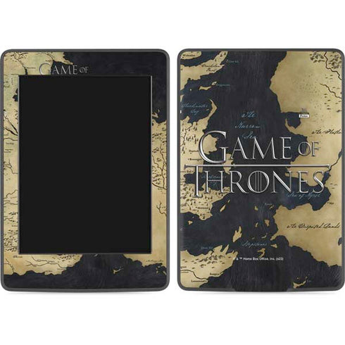 Game of Thrones: Westeros Map Amazon Kindle Skin