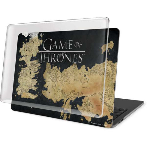 Game of Thrones: Westeros Map MacBook Pro 15in (2016-19) Case plus Skin