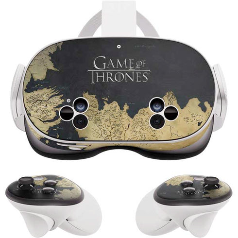 Game of Thrones: Westeros Map Meta Quest 3S Skin