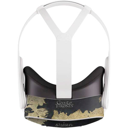 Game of Thrones: Westeros Map Meta Quest 3S Skin