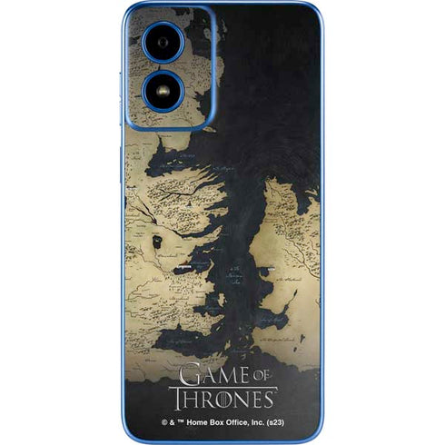 Game of Thrones: Westeros Map Moto G Play 4G (2024) Skin