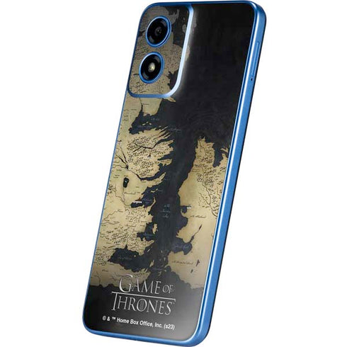 Game of Thrones: Westeros Map Moto G Play 4G (2024) Skin