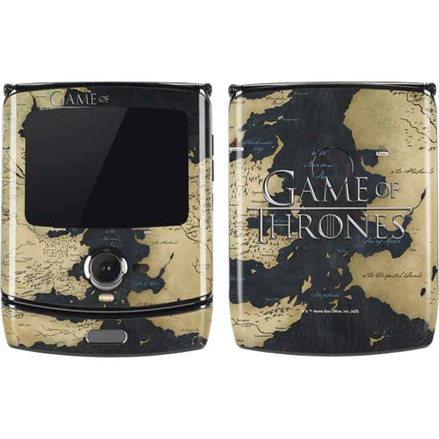 Game of Thrones: Westeros Map Motorola RAZR Skin