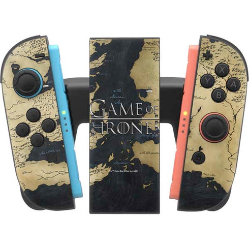 Game of Thrones: Westeros Map Nintendo Switch 2 (2025) Joy-Con Controller Skin
