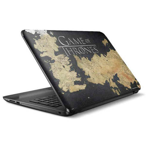 Game of Thrones: Westeros Map HP Notebook Skin