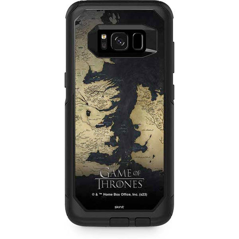 Game of Thrones: Westeros Map Otterbox Commuter Galaxy Skin