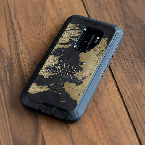 Game of Thrones: Westeros Map Otterbox Defender Galaxy Skin