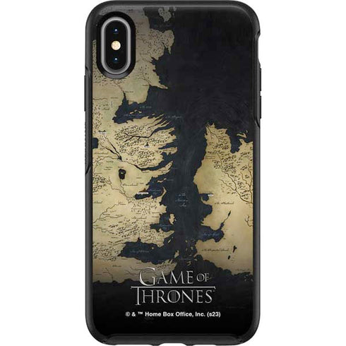 Game of Thrones: Westeros Map Otterbox Symmetry iPhone Skin