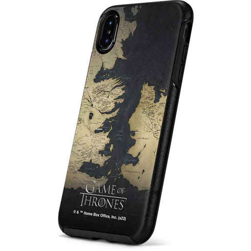 Game of Thrones: Westeros Map Otterbox Symmetry iPhone Skin