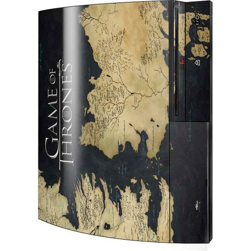 Game of Thrones: Westeros Map Playstation 3 & PS3 Skin