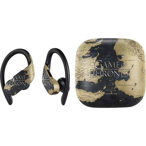 Game of Thrones: Westeros Map PowerBeats Pro Skin