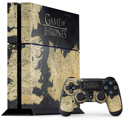 Game of Thrones: Westeros Map PlayStation PS4 Skins