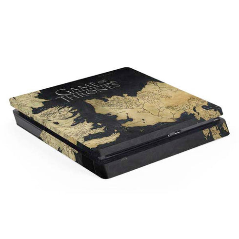 Game of Thrones: Westeros Map PS4 Slim Skin