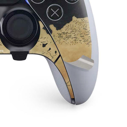 Game of Thrones: Westeros Map PS5 DualSense Edge Pro Controller Skin