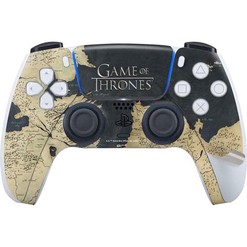 Game of Thrones: Westeros Map PS5 Pro Disk Bundle Skin