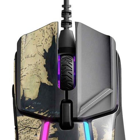 Game of Thrones: Westeros Map SteelSeries Rival 600 Gaming Mouse Skin