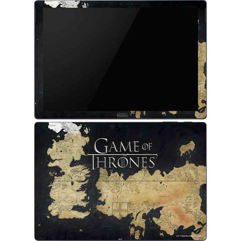 Game of Thrones: Westeros Map Surface Pro 6 Skin
