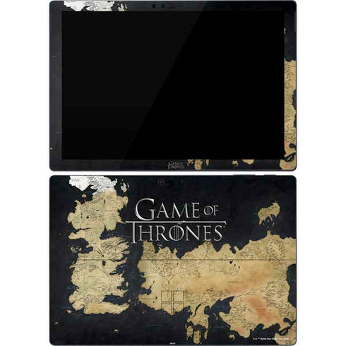 Game of Thrones: Westeros Map Surface Pro 7 Skin