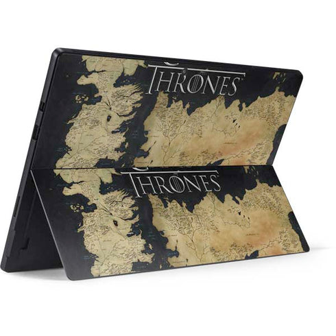 Game of Thrones: Westeros Map Surface Pro 7 Skin