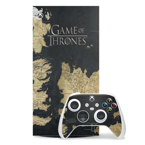 Game of Thrones: Westeros Map XBox Series X Digital Edition Bundle Skin