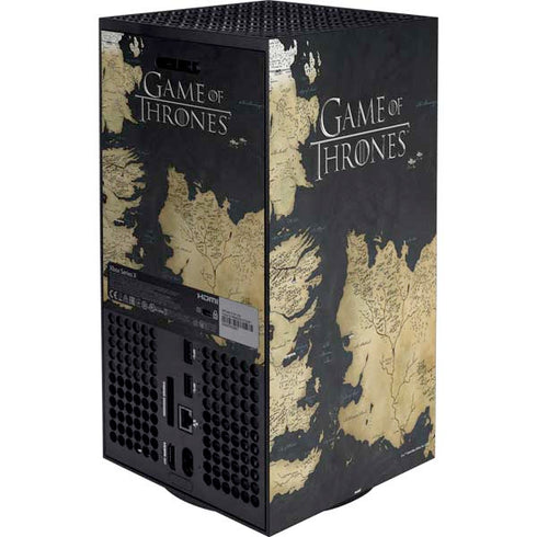 Game of Thrones: Westeros Map XBox Series X Digital Edition Bundle Skin