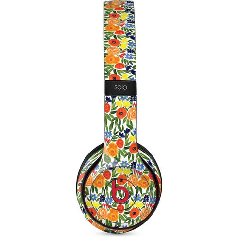 Bouffants and Broken Hearts Garden 6 Beats Solo 2 Wireless Skin