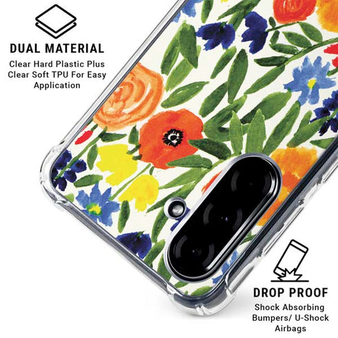 Bouffants and Broken Hearts Garden 6 Galaxy A36 5G Clear Case