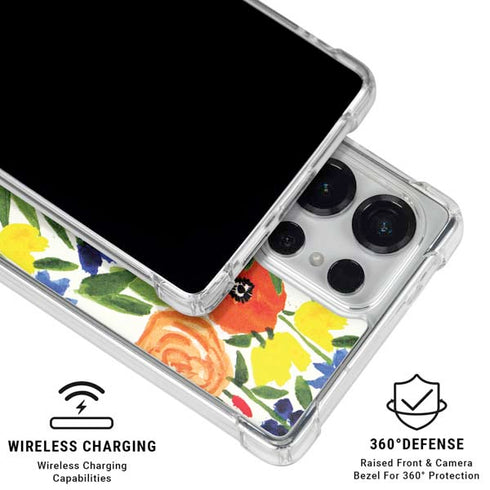 Bouffants and Broken Hearts Garden 6 Galaxy S25 Ultra Clear Case