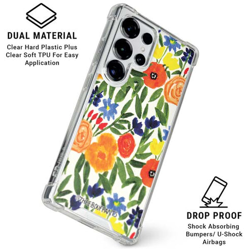 Bouffants and Broken Hearts Garden 6 Galaxy S25 Ultra Clear Case