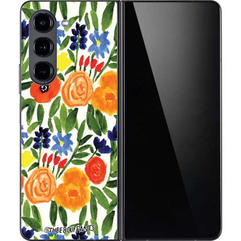 Bouffants and Broken Hearts Garden 6 Galaxy Z Fold5 5G Skin