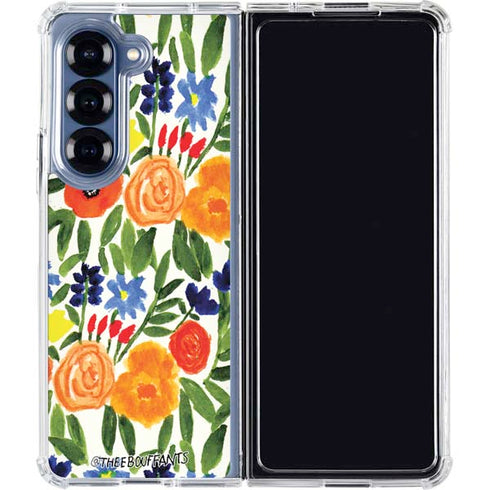 Bouffants and Broken Hearts Garden 6 Galaxy Z Fold6 Clear Case